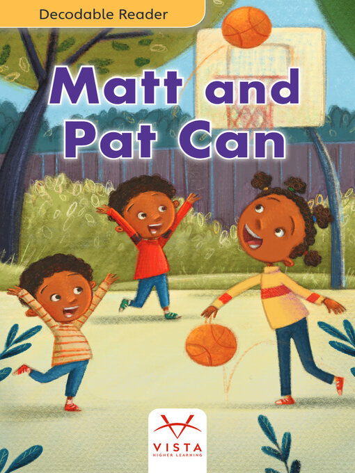 Cover image for Matt and Pat Can